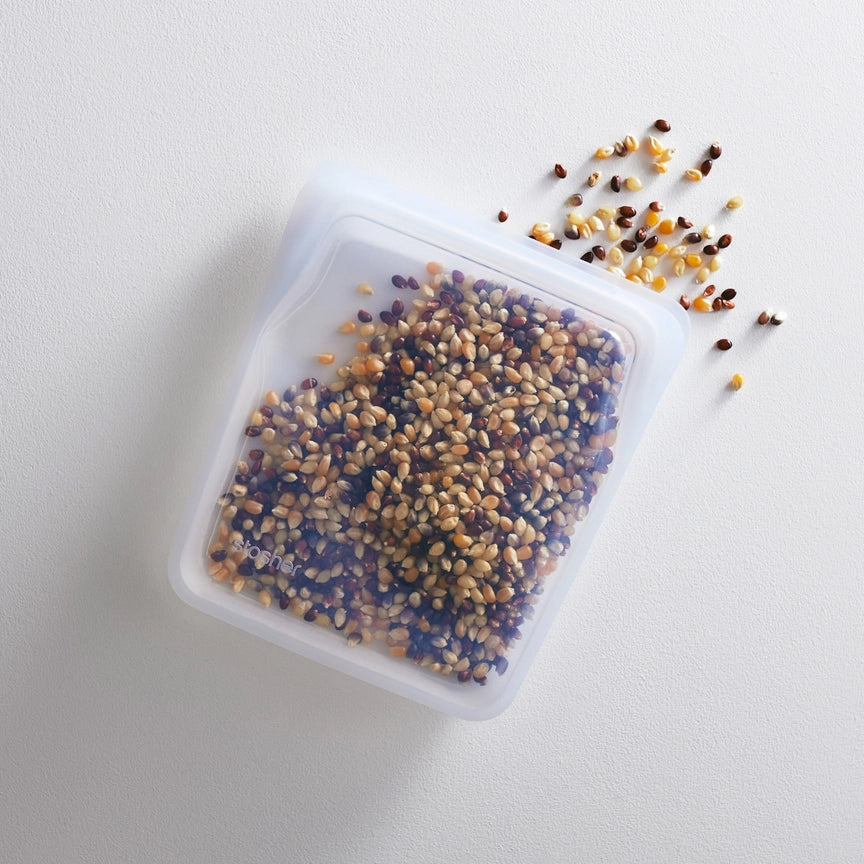 Stasher Reusable Silicone Bag - QUART BAG