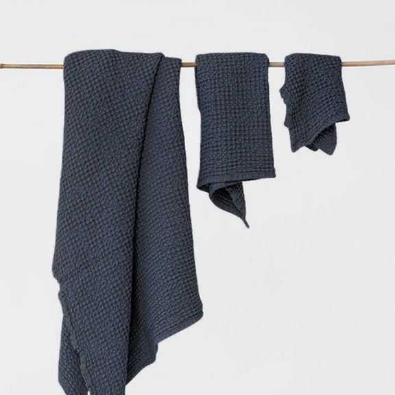 MagicLinen WAFFLE TOWEL 3 PIECE SET IN 11 COLORS