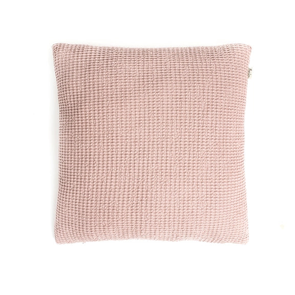 MagicLinen WAFFLE THROW PILLOW COVER IN 4 COLORS