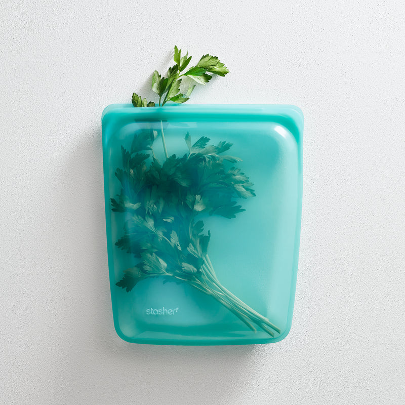 Stasher Reusable Silicone Bag - HALF GALLON
