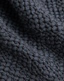 MagicLinen DARK GRAY WAFFLE THROW / COUCH COVER / BLANKET