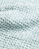 MagicLinen DUSTY BLUE WAFFLE THROW / COUCH COVER / BLANKET