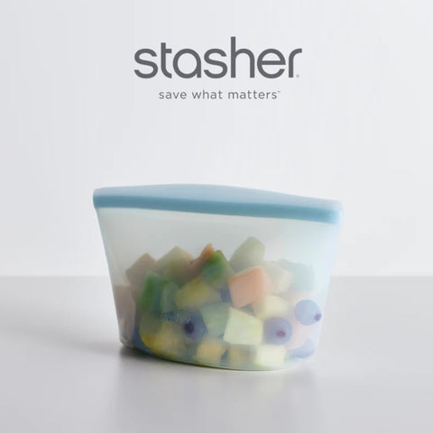 Stasher Reusable Silicone Bag - 6-CUP STASHER BOWL