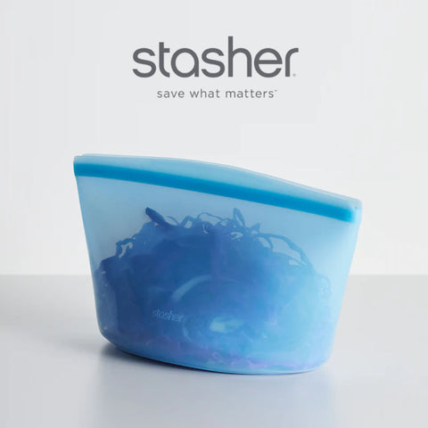 Stasher Reusable Silicone Bag - 8-CUP STASHER BOWL
