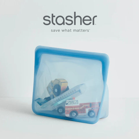 Stasher Reusable Silicone Bag - STAND-UP MID BAG