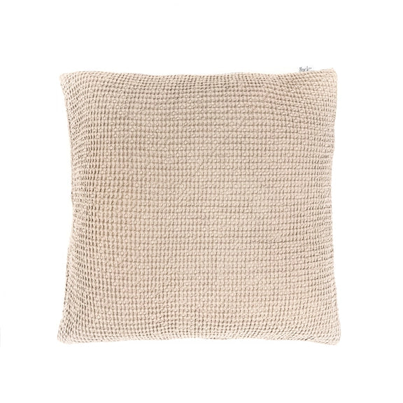 MagicLinen WAFFLE THROW PILLOW COVER IN 4 COLORS