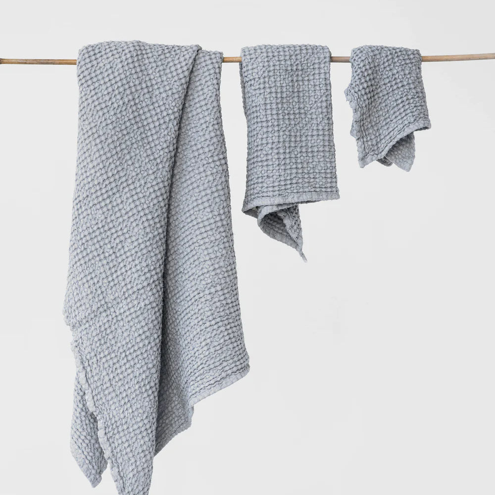 MagicLinen WAFFLE TOWEL 3 PIECE SET IN 11 COLORS