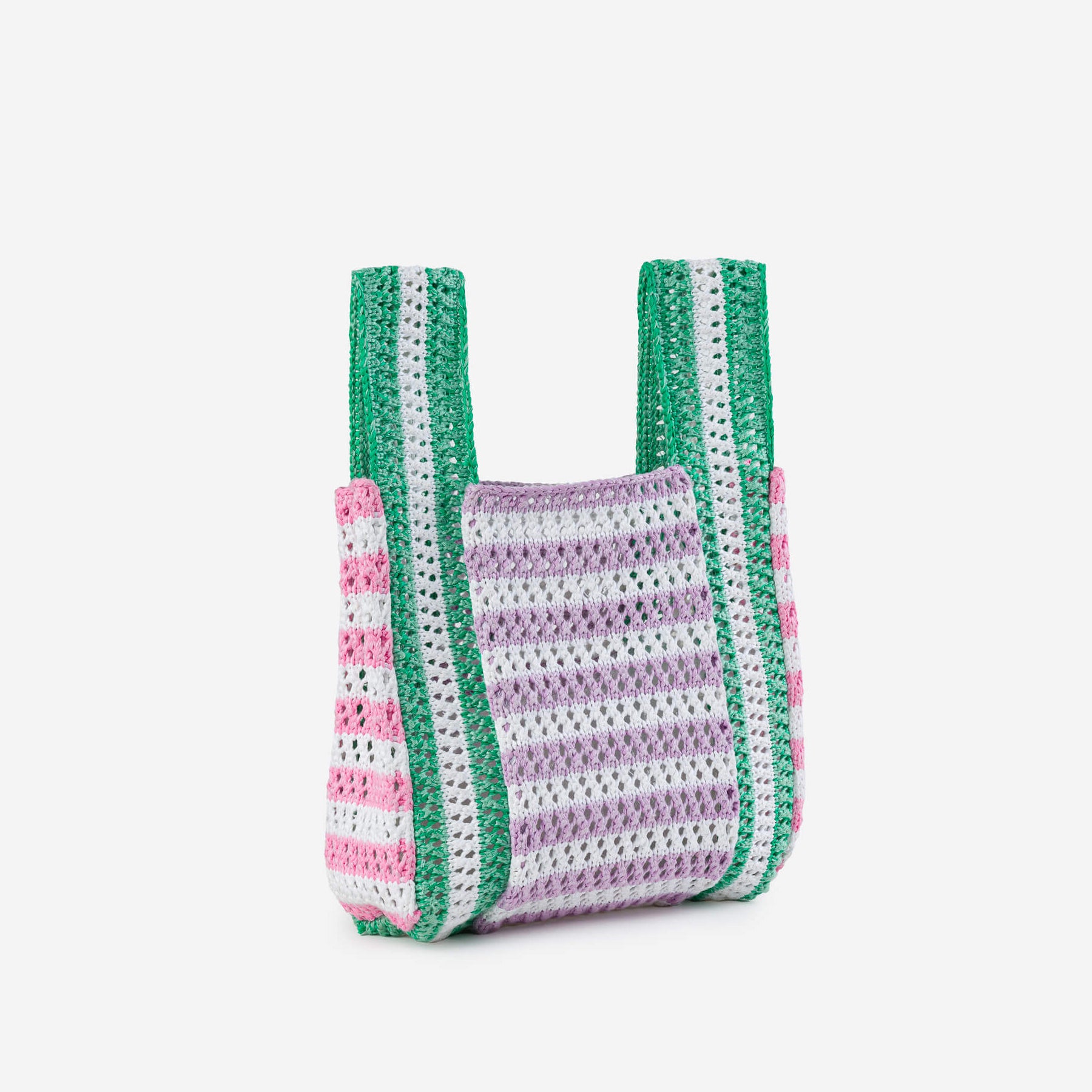 verloop RAFFIA STRIPE T-SHIRT BAG - 2 COLORS