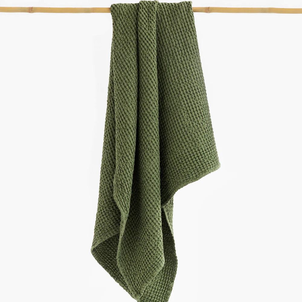 MagicLinen WAFFLE BATH TOWEL IN 12 COLORS