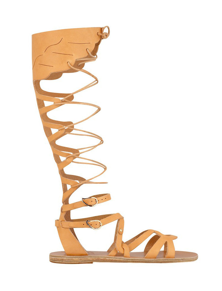 Ancient Greek Sandals Odyssey Flat Sandal - Natural