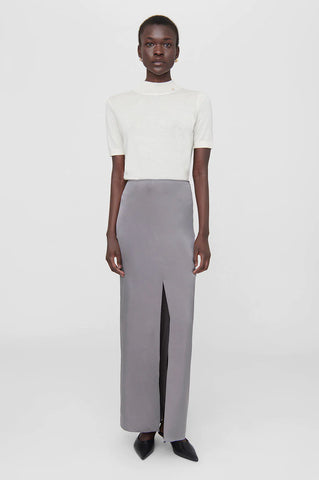 Anine Bing ALANNA SKIRT - ASH VIOLET