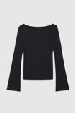 Anine Bing BRYNN TOP - BLACK