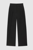 Anine Bing CARRIE PANT - BLACK TWILL