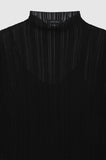 Anine Bing CLARE DRESS - BLACK