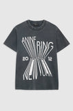 Anine Bing COLBY TEE BING NEW YORK - BLACK