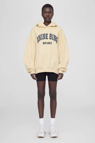 Anine Bing HARVEY SWEATSHIRT - YELLOW