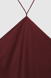 Anine Bing LEANNE TOP - DARK CHERRY
