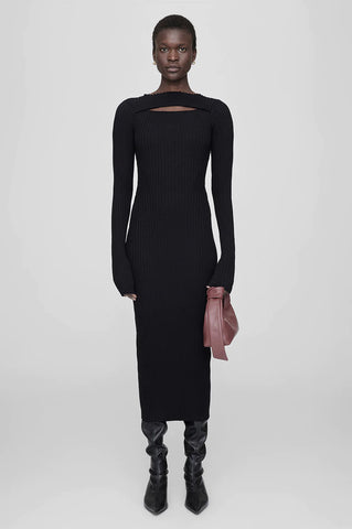 Anine Bing LORA DRESS - BLACK