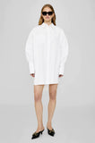 Anine Bing MAXINE DRESS - WHITE