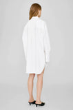 Anine Bing MAXINE DRESS - WHITE