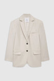 Anine Bing QUINN BLAZER - DOVE