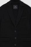 Anine Bing QUINN COAT - BLACK CASHMERE BLEND