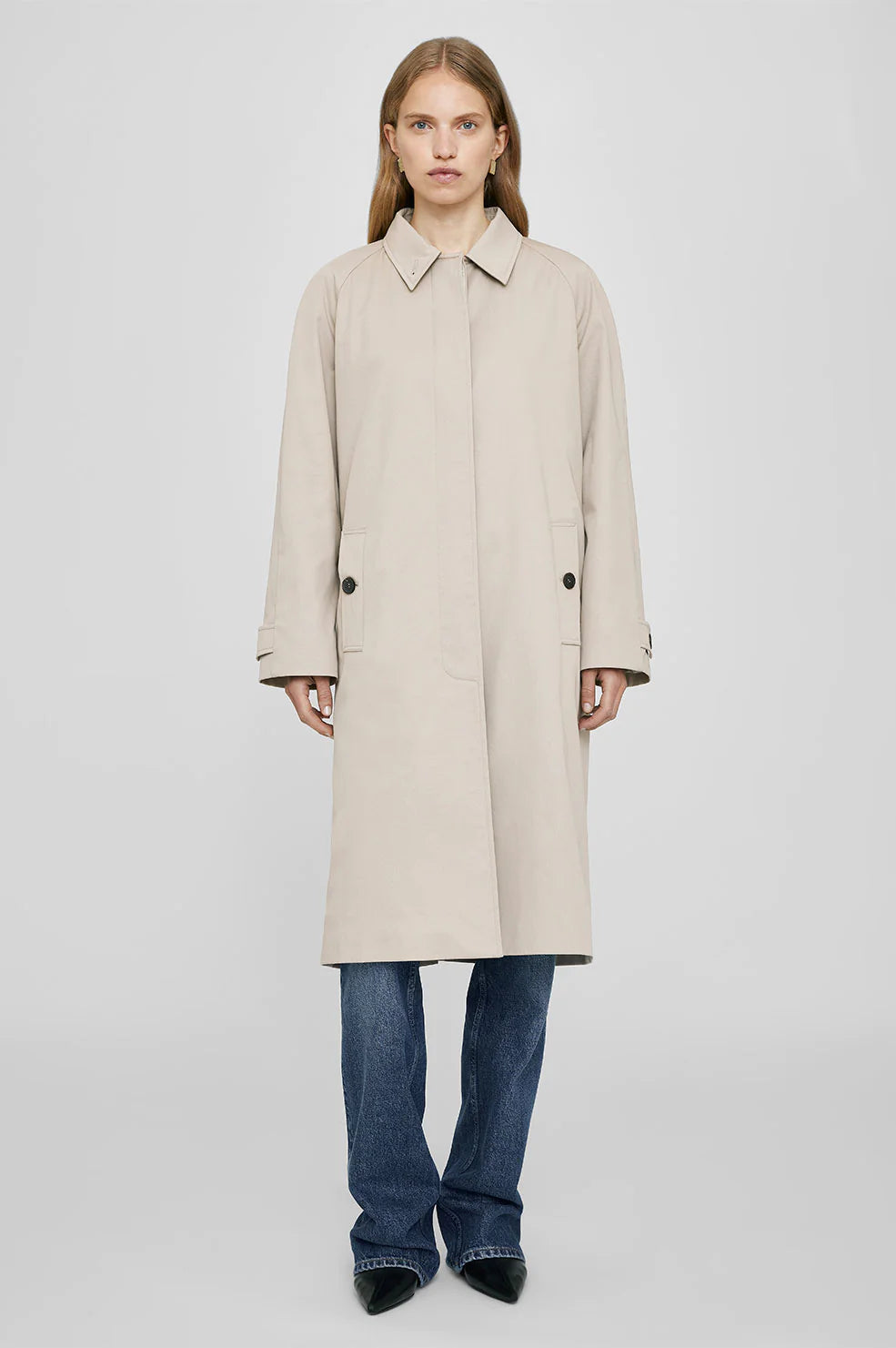 【関税込み】ANINE BING ベージュ Randy トレンチコート Anine Bing RANDY TRENCH - BEIGE – ANOTHER TWENTY