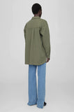 Anine Bing SLOAN SHIRT - ARMY GREEN
