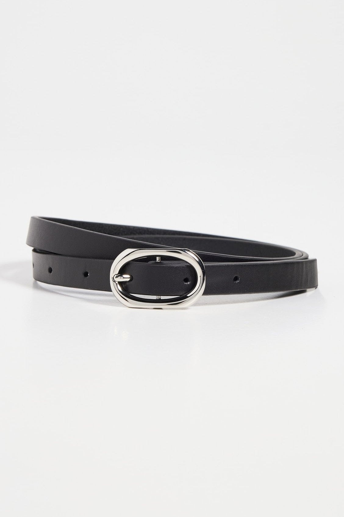 【関税込み】ANINE BING ブラック Signature Link ベルト ANINE BING Small Signature Link Belt - Black