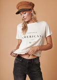 [Sincerely Jules]100% Cotton "AMERICANA" TEE