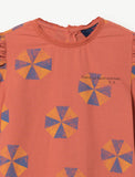 The Animals Observatory Flamingo Orange Umbrellas Shirt