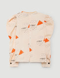 The Animals Observatory Flamingo Salmon Kite Shirt