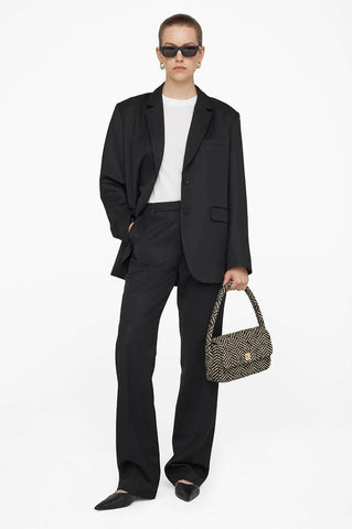 Anine Bing CLASSIC PANT - BLACK