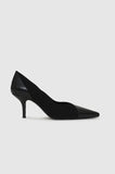 Anine Bing DEVON PUMPS - HIGH-SHINE AND MATTE BLACK