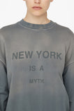 Anine Bing JACI SWEATSHIRT MYTH NEW YORK