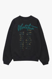 Anine Bing KENNY SWEATSHIRT PANTHER - VINTAGE BLACK