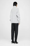 Anine Bing SYDNEY SWEATER IN LIGHT HEATHER GREY