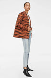 Anine Bing ANDY BOMBER IN RUST ZEBRA