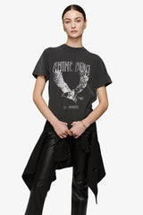 Anine Bing LILI TEE EAGLE - WASHED BLACK – ANOTHER20