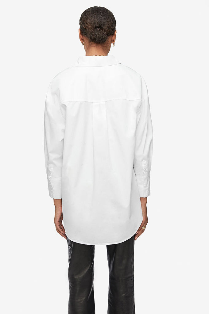 Серо-белая рубашка Mika ANINE BING – заказать из-за границы с доставкой в  «»