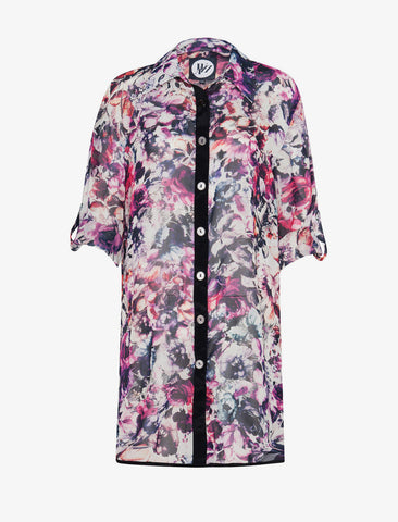 [WE ARE HANDSOME] The Chameleon Silk Button Up
